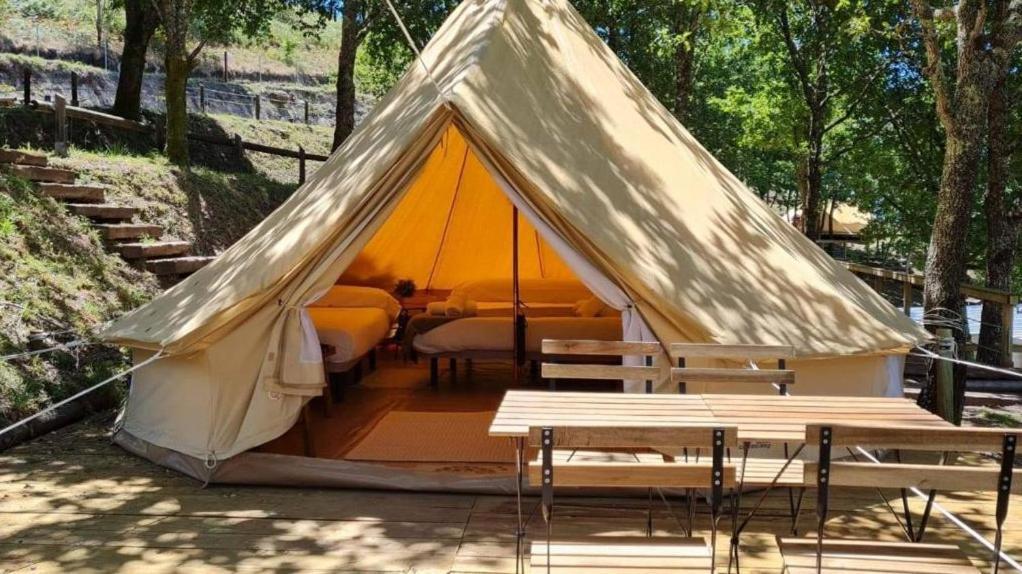 Hotel Glamping Aventura Atalaia Cotobade Exteriér fotografie
